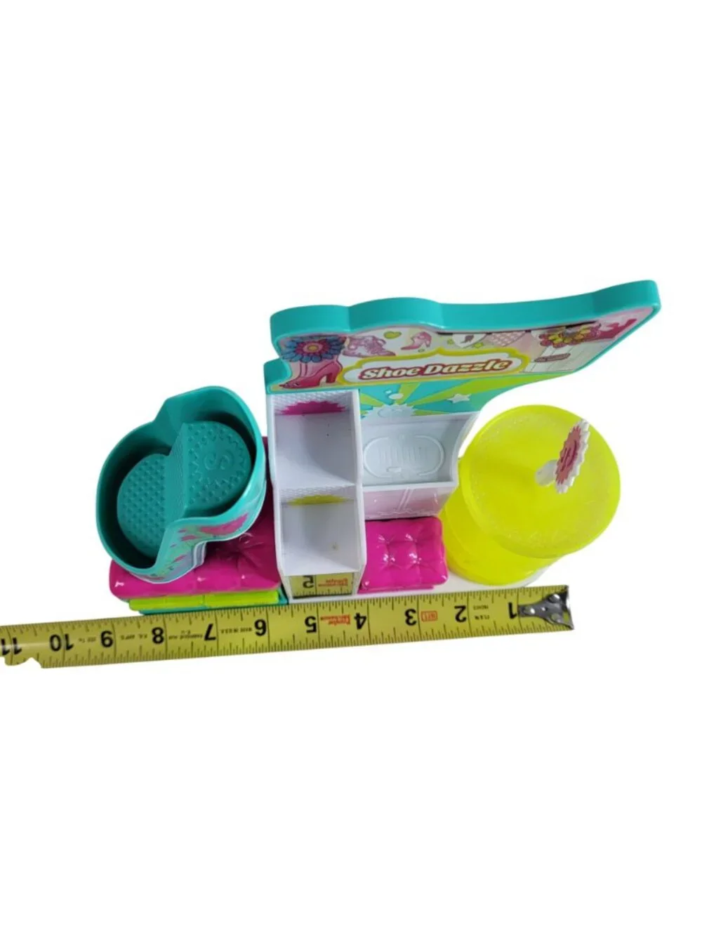 Shopkins Fashion Spree Shoe Dazzle Playset S3 Kelly Jelly Heely Complete 2015